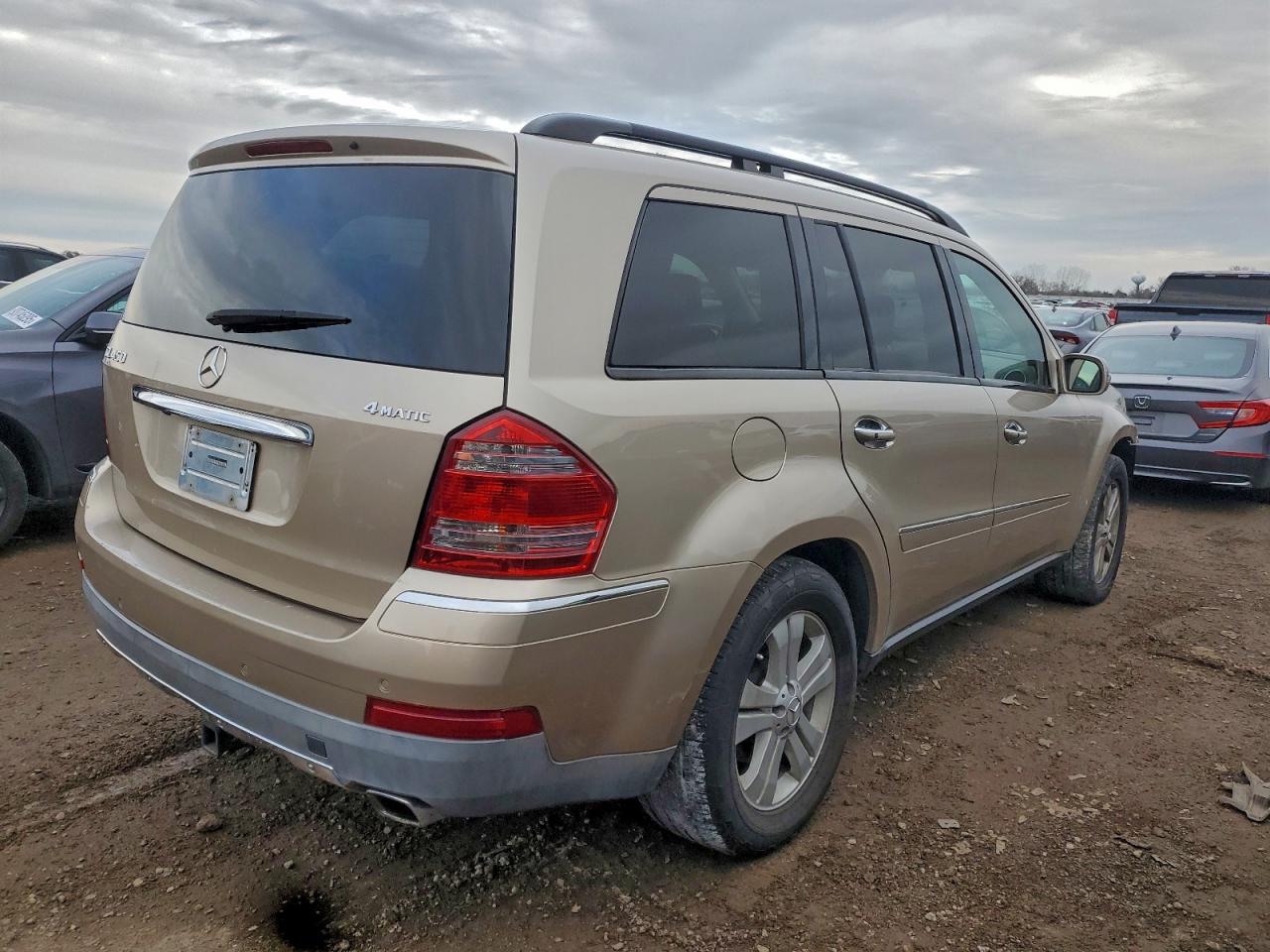 2007 Mercedes-benz Gl 450 4matic Tan vin: 4JGBF71EX7A211006