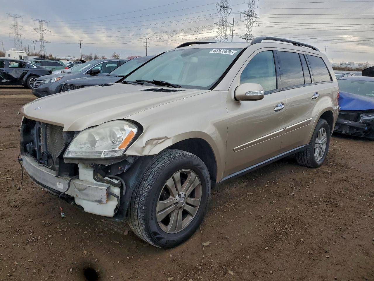 2007 Mercedes-benz Gl 450 4matic Tan vin: 4JGBF71EX7A211006
