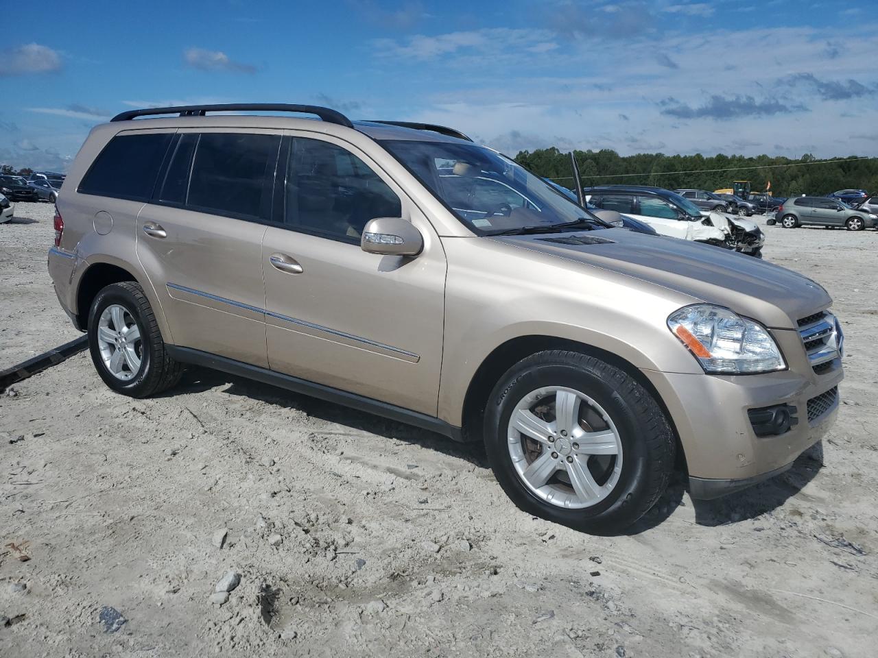 2007 Mercedes-benz Gl 450 4matic Желто-коричневый vin: 4JGBF71EX7A211183