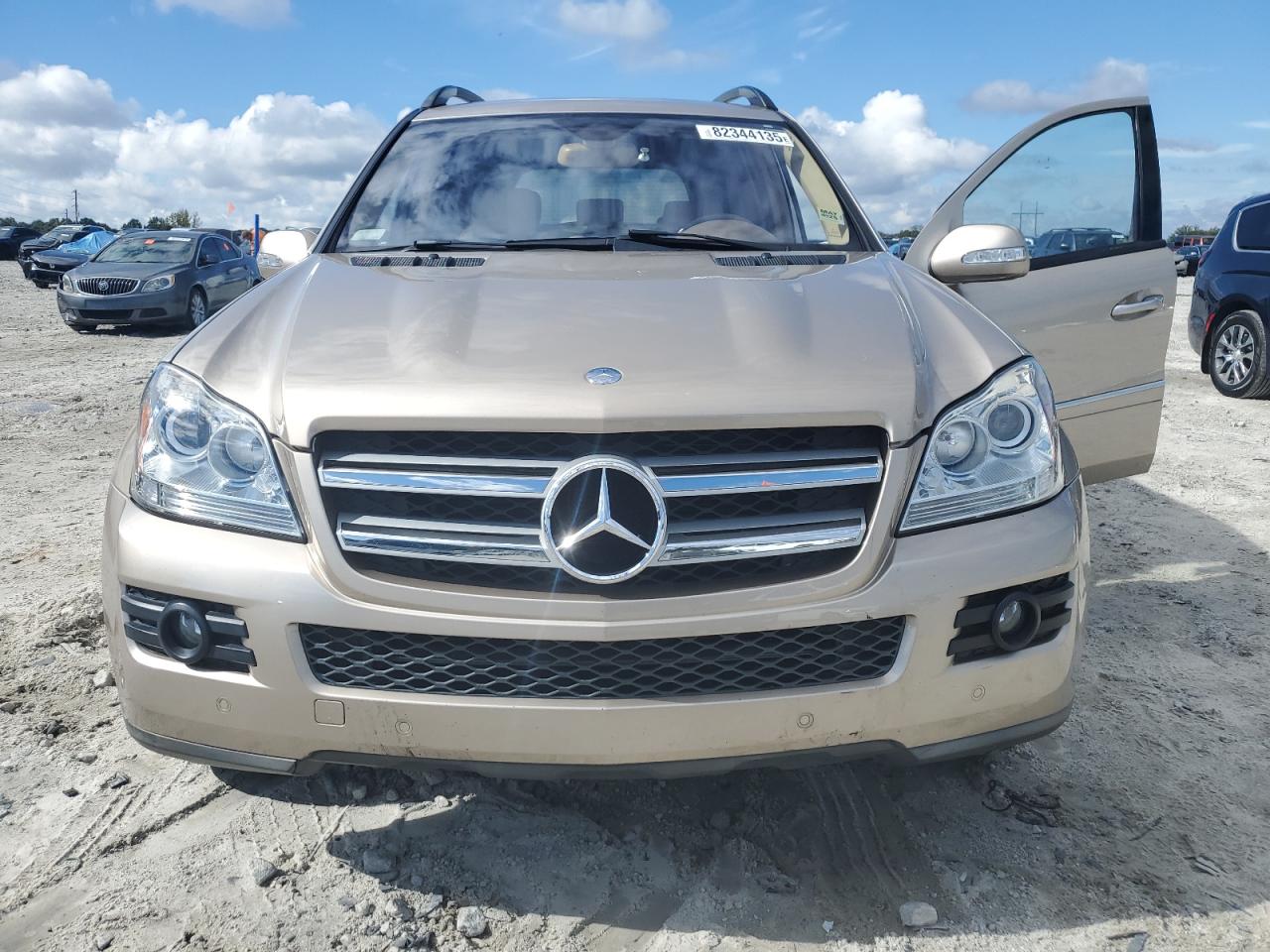 2007 Mercedes-benz Gl 450 4matic Желто-коричневый vin: 4JGBF71EX7A211183