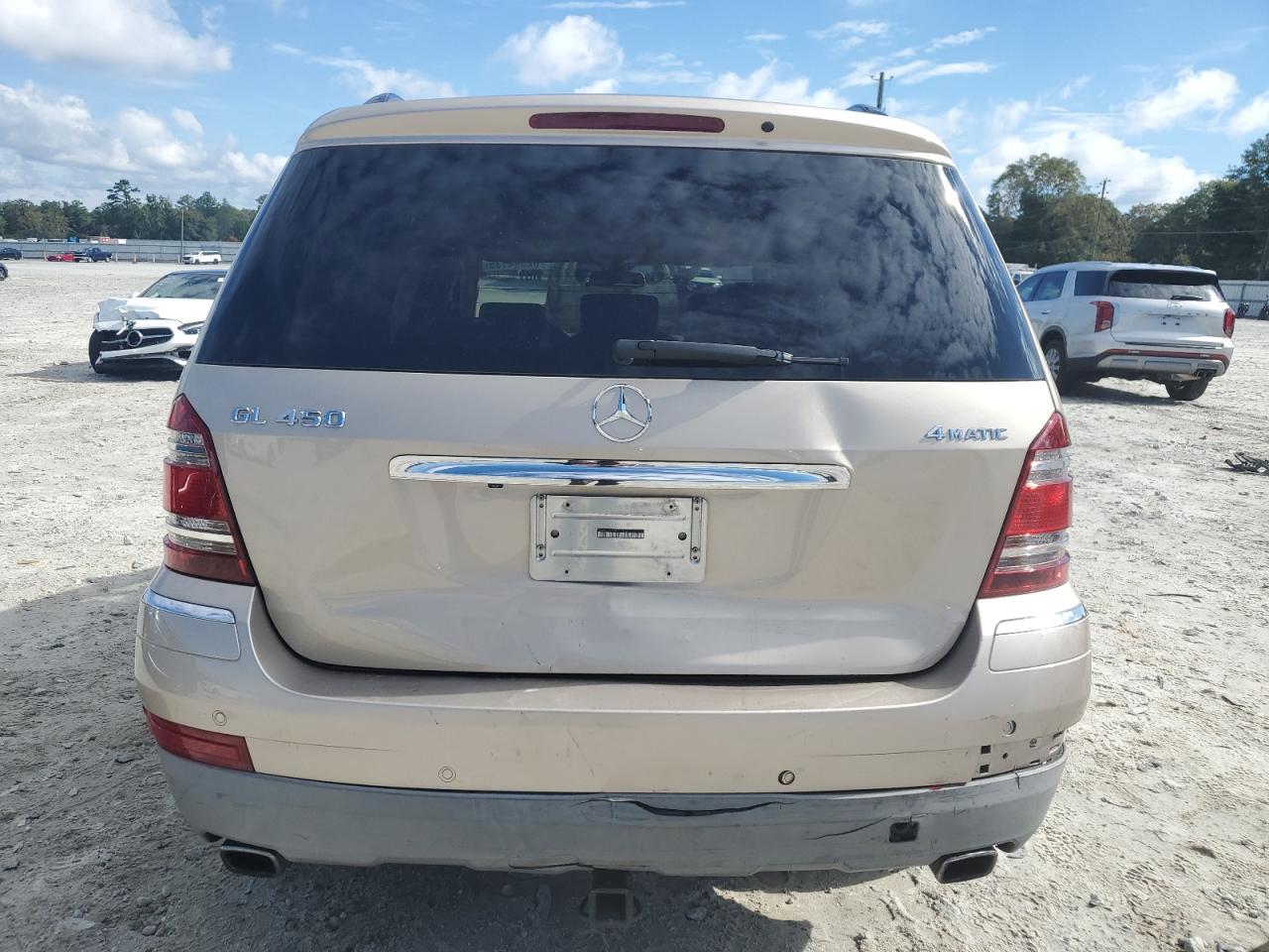 2007 Mercedes-benz Gl 450 4matic Желто-коричневый vin: 4JGBF71EX7A211183