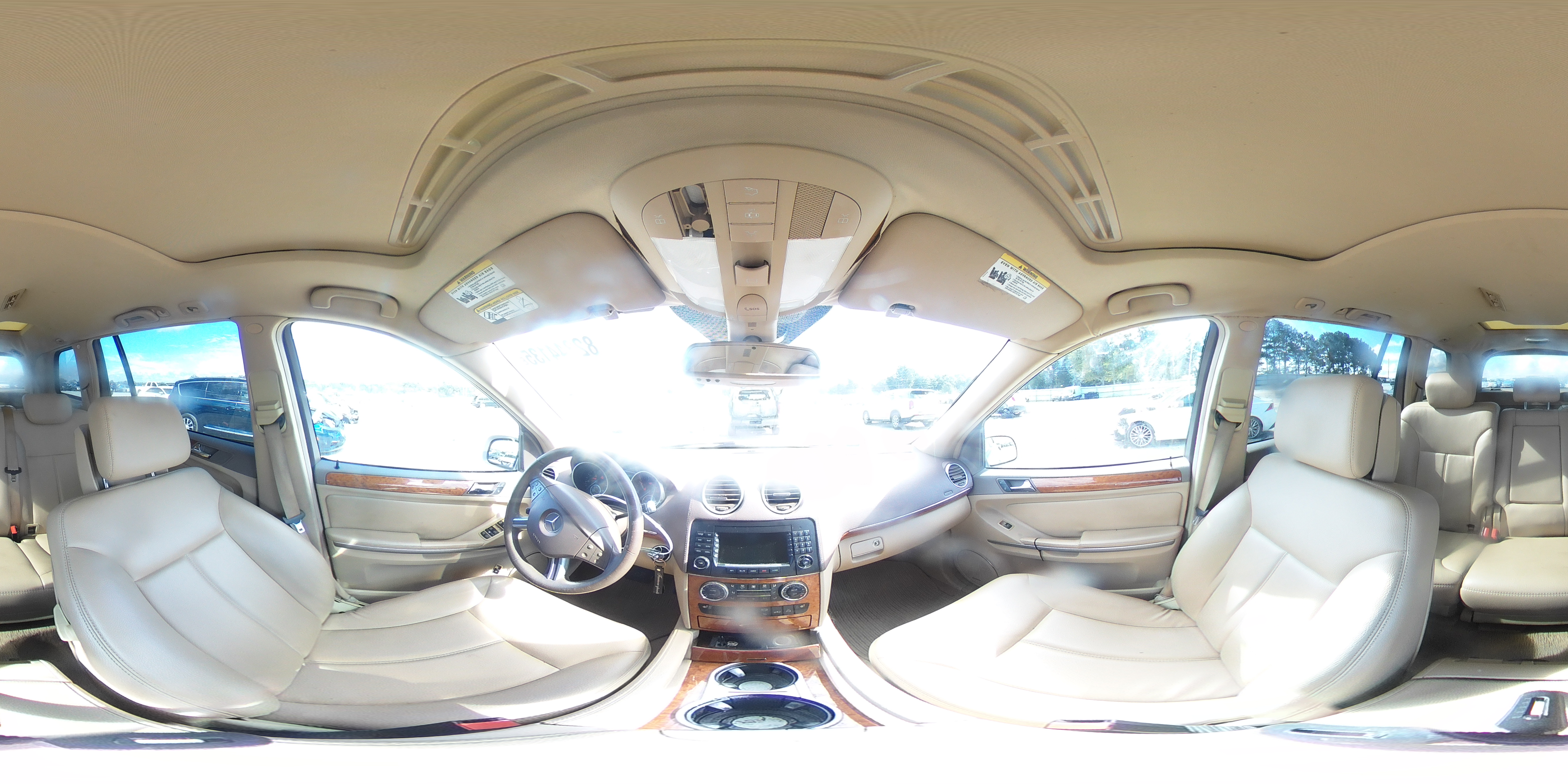 2007 Mercedes-benz Gl 450 4matic Желто-коричневый vin: 4JGBF71EX7A211183