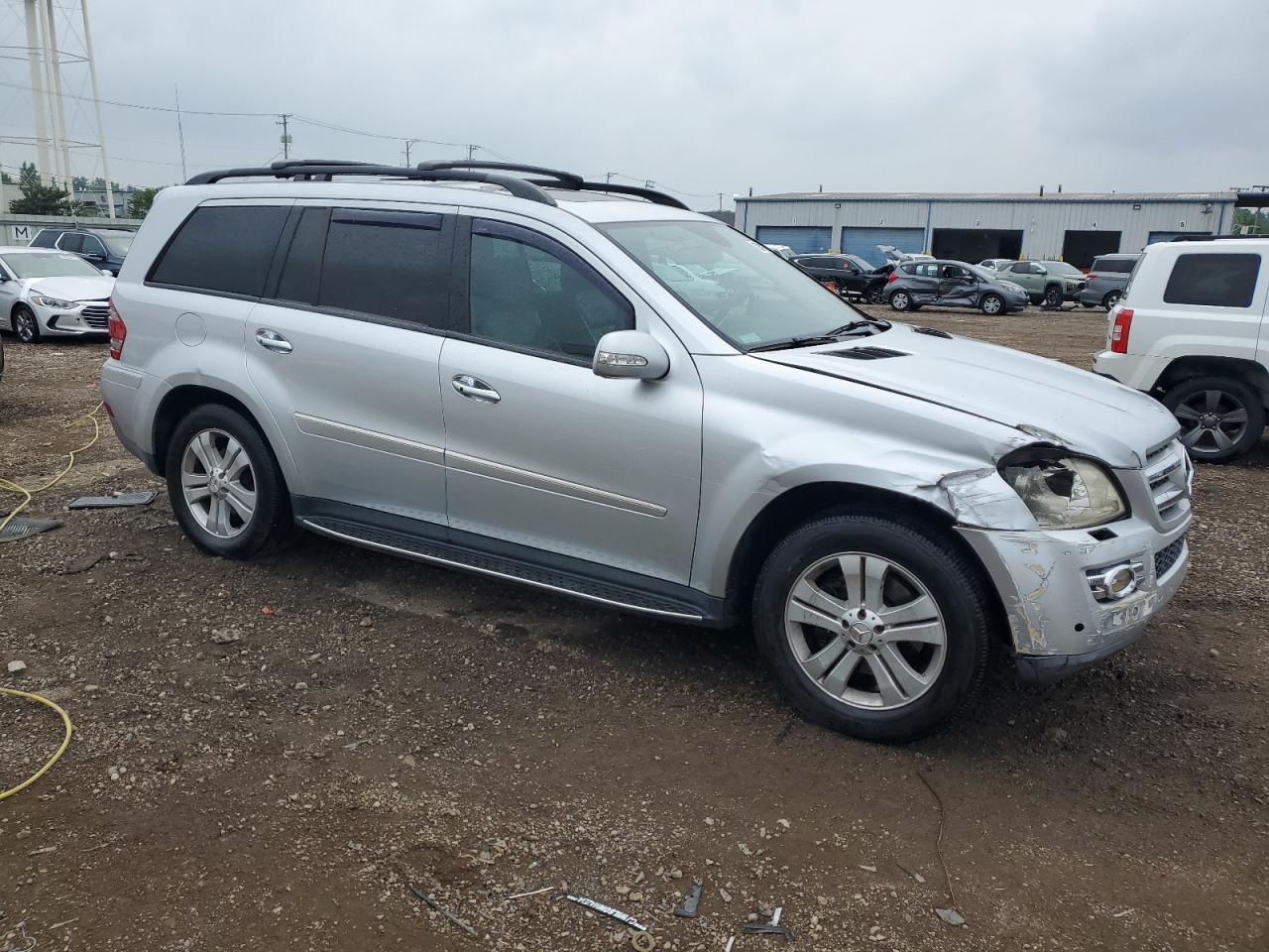 2007 Mercedes-benz Gl 450 4matic Silver vin: 4JGBF71EX7A252333