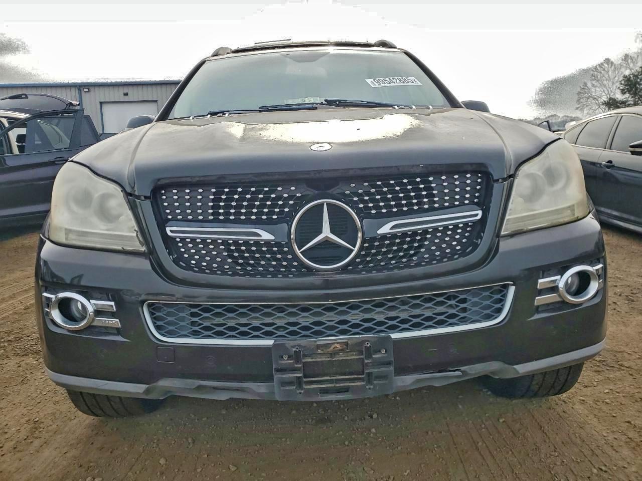 2008 Mercedes-benz Gl 450 4matic Черный vin: 4JGBF71EX8A317571