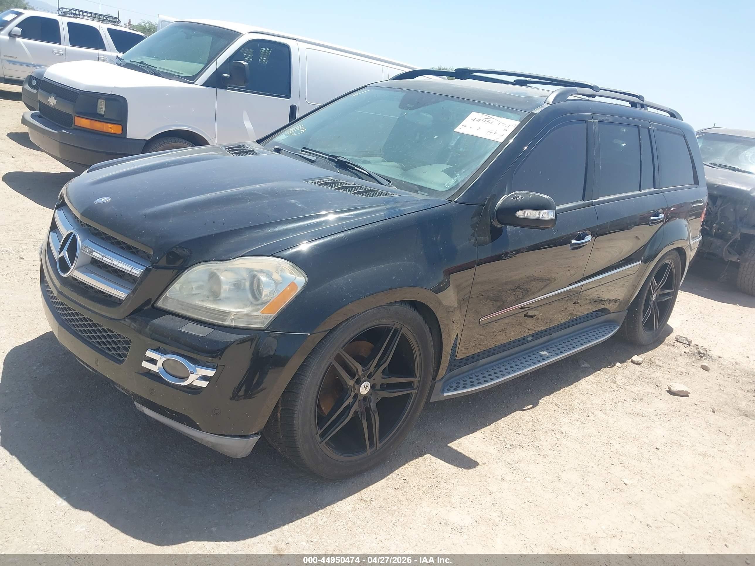 2008 Mercedes-benz Gl 450 4matic Black vin: 4JGBF71EX8A320406