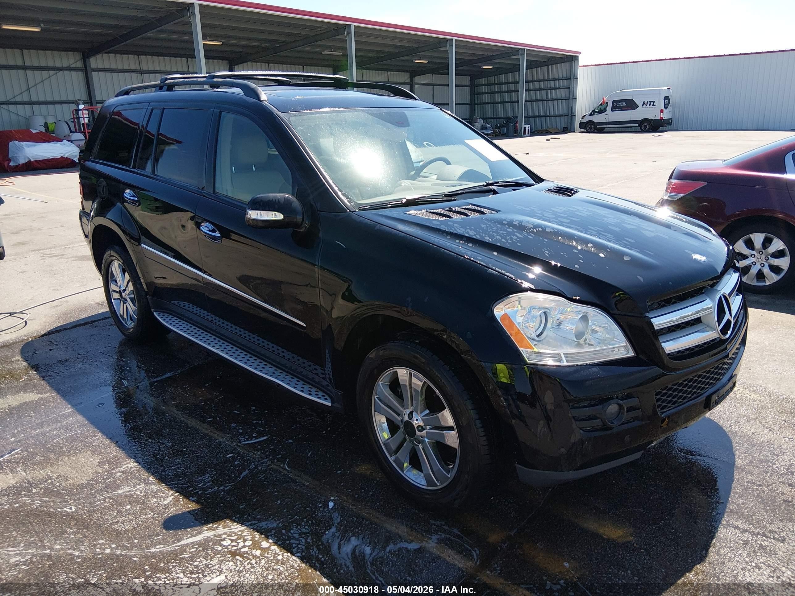 2008 Mercedes-benz Gl 450 4matic Black vin: 4JGBF71EX8A378872