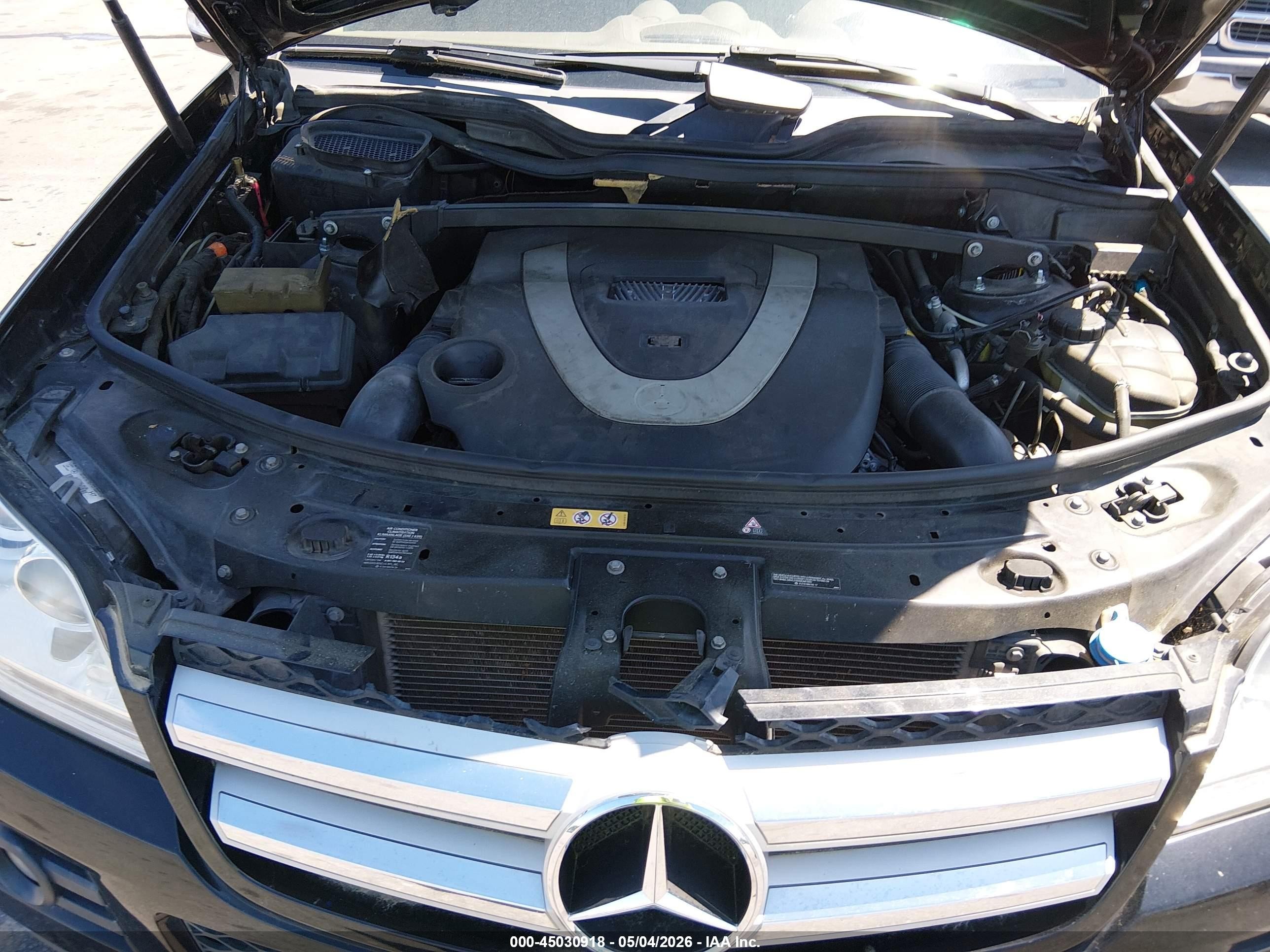 2008 Mercedes-benz Gl 450 4matic Черный vin: 4JGBF71EX8A378872