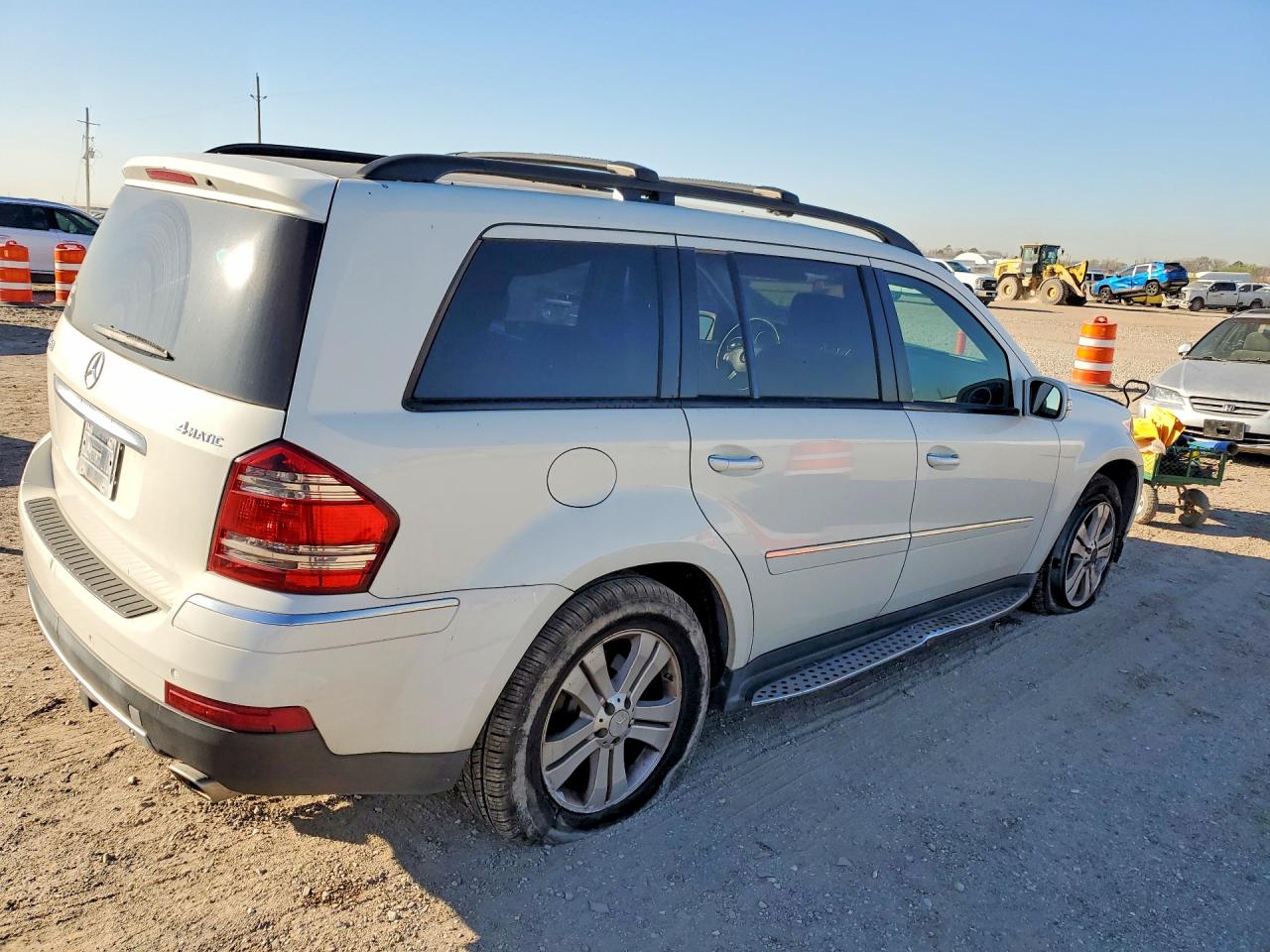 2008 Mercedes-benz Gl 450 4matic Белый vin: 4JGBF71EX8A426516