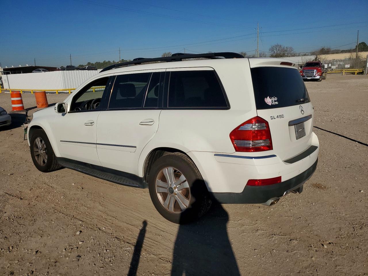 2008 Mercedes-benz Gl 450 4matic Белый vin: 4JGBF71EX8A426516