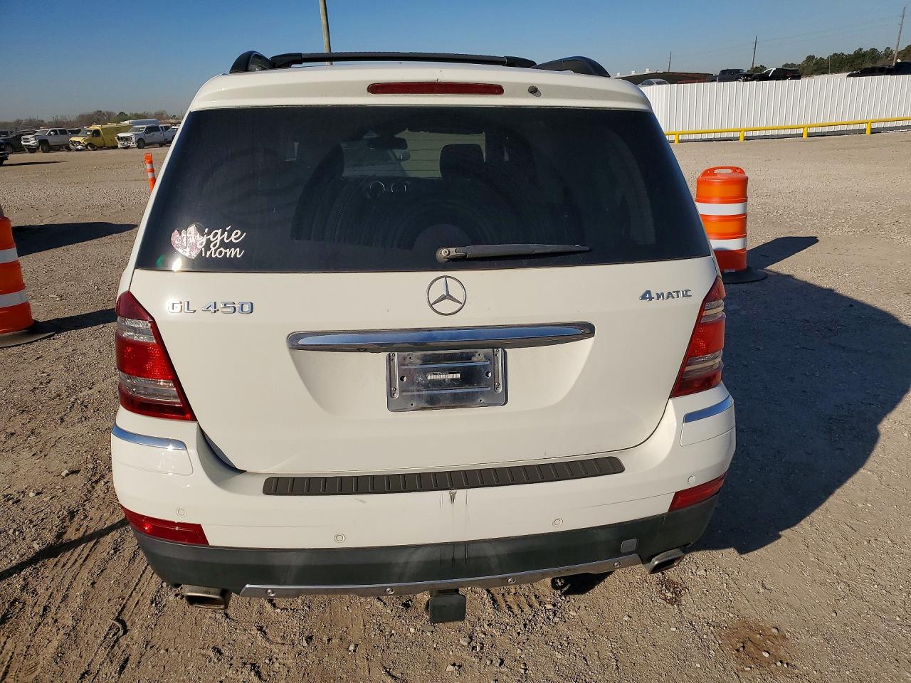 2008 Mercedes-benz Gl 450 4matic Белый vin: 4JGBF71EX8A426516