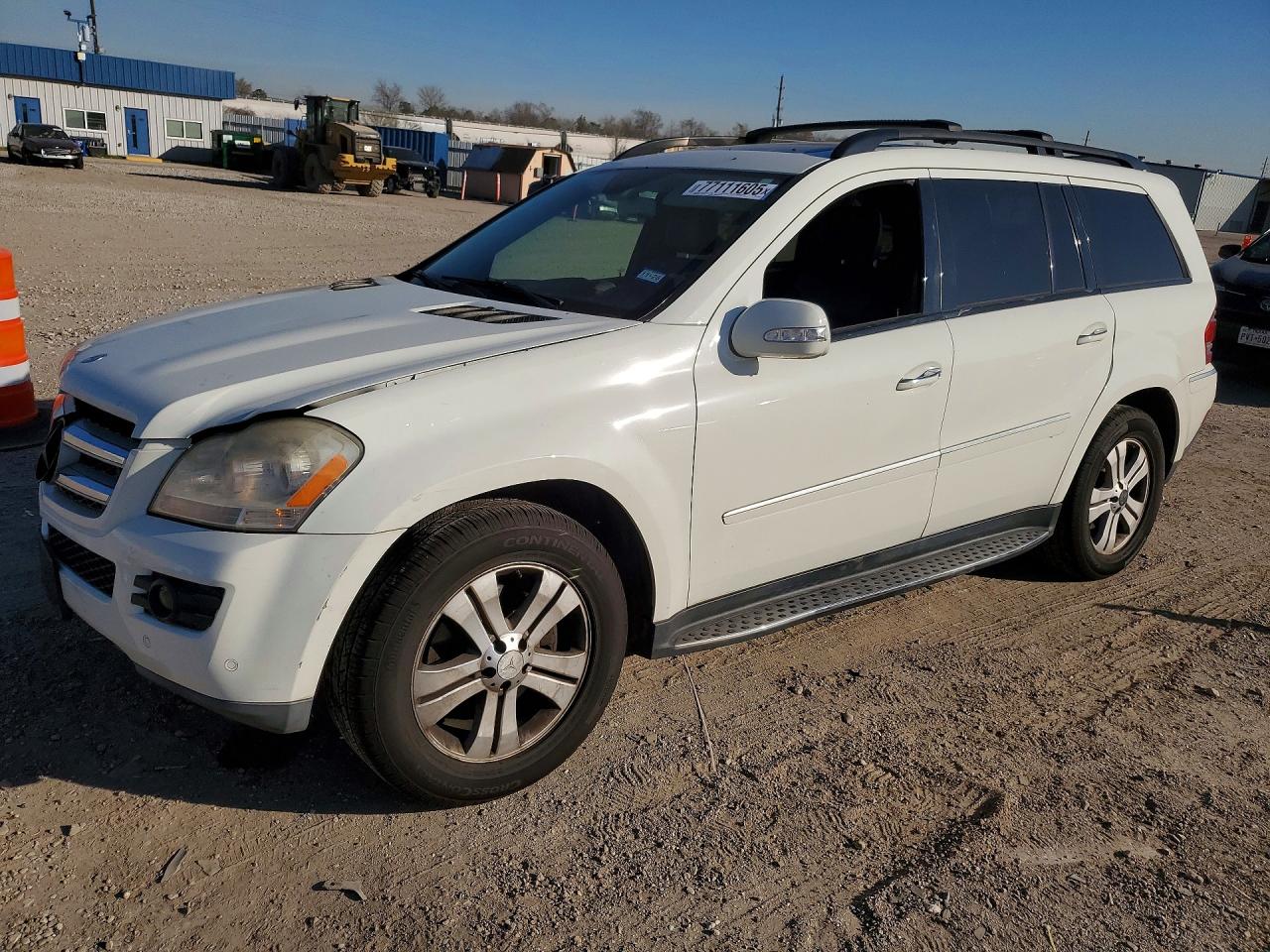 2008 Mercedes-benz Gl 450 4matic Белый vin: 4JGBF71EX8A426516