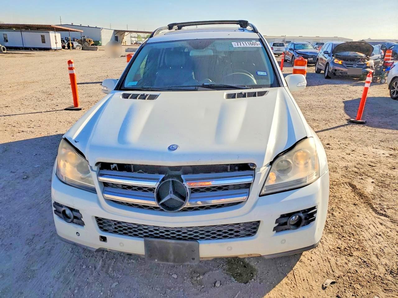 2008 Mercedes-benz Gl 450 4matic Белый vin: 4JGBF71EX8A426516