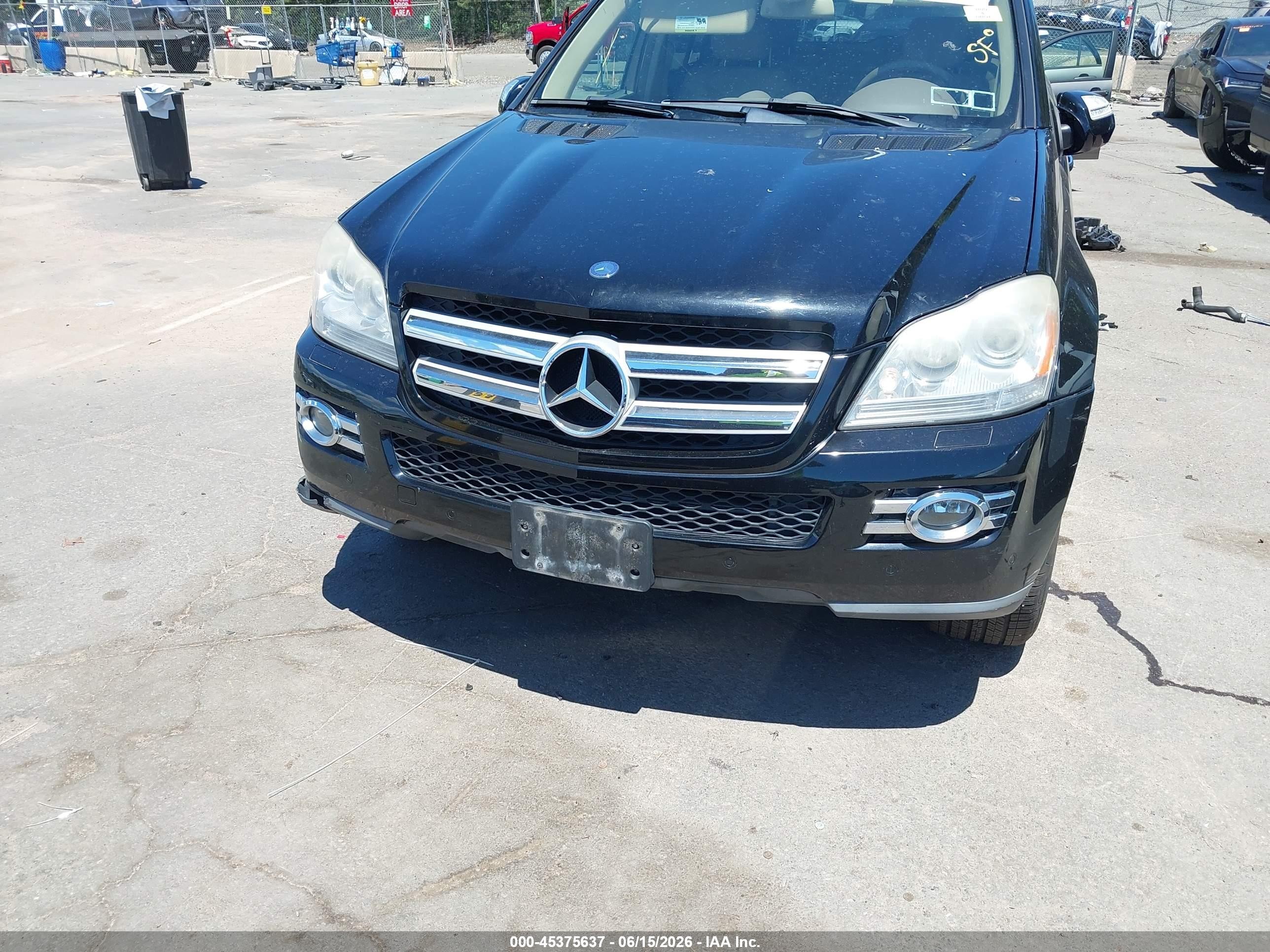 2009 Mercedes-benz Gl 450 4matic Black vin: 4JGBF71EX9A474339