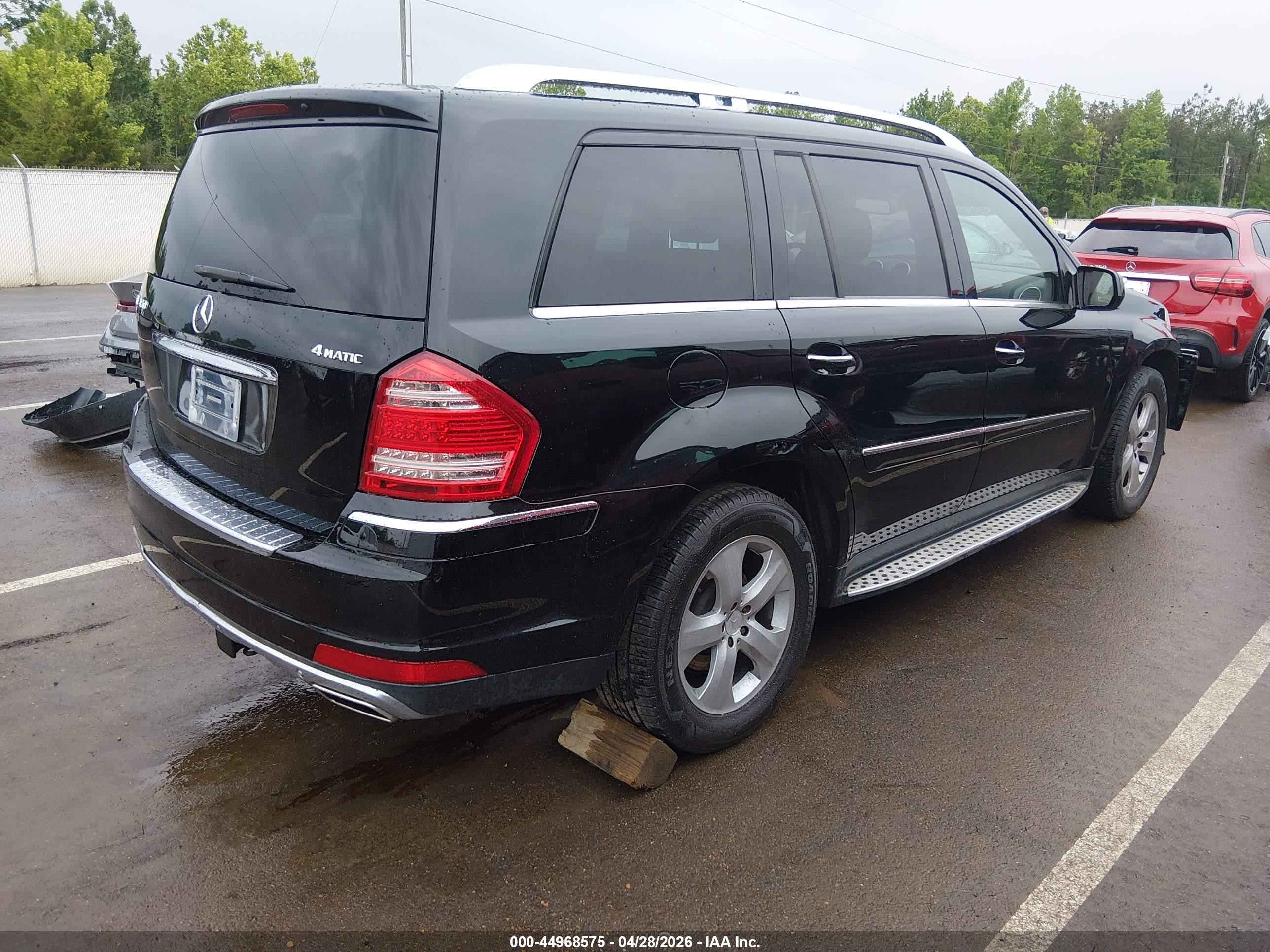 2010 Mercedes-benz Gl 450 4matic Black vin: 4JGBF7BB0AA533410