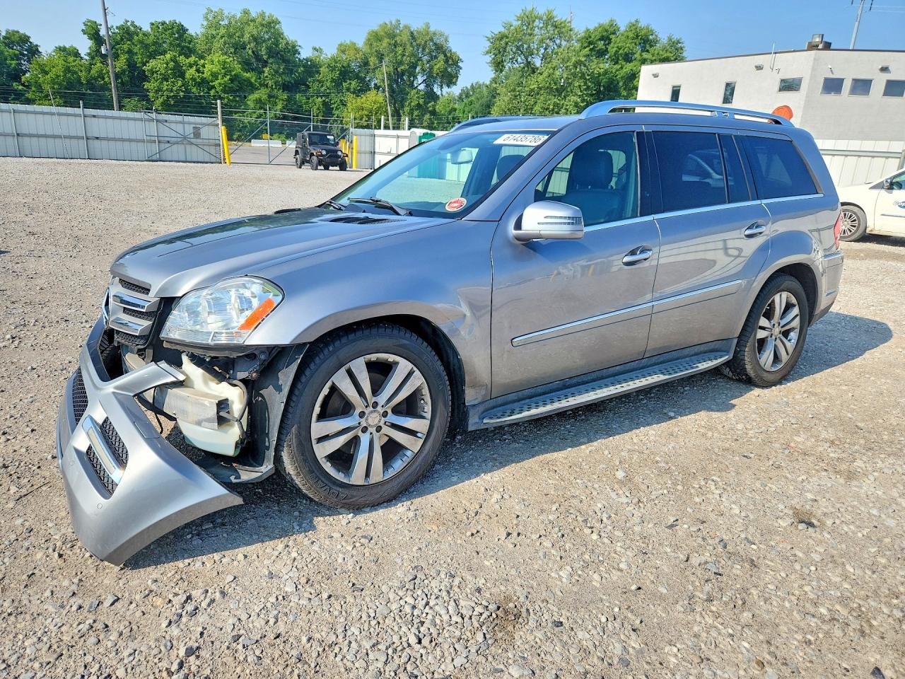 2011 Mercedes-benz Gl 450 4matic Gray vin: 4JGBF7BE0BA742108
