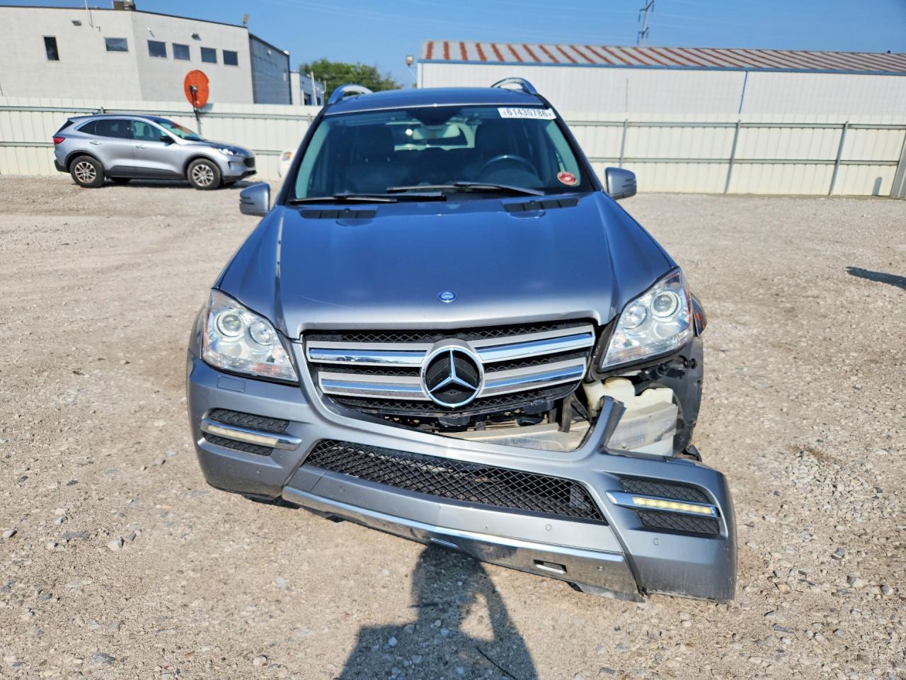 2011 Mercedes-benz Gl 450 4matic Gray vin: 4JGBF7BE0BA742108