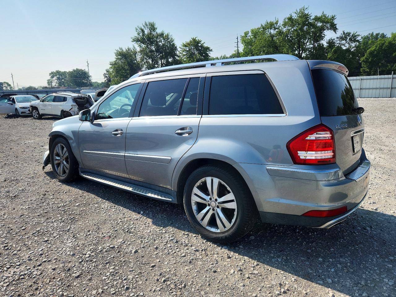 2011 Mercedes-benz Gl 450 4matic Gray vin: 4JGBF7BE0BA742108