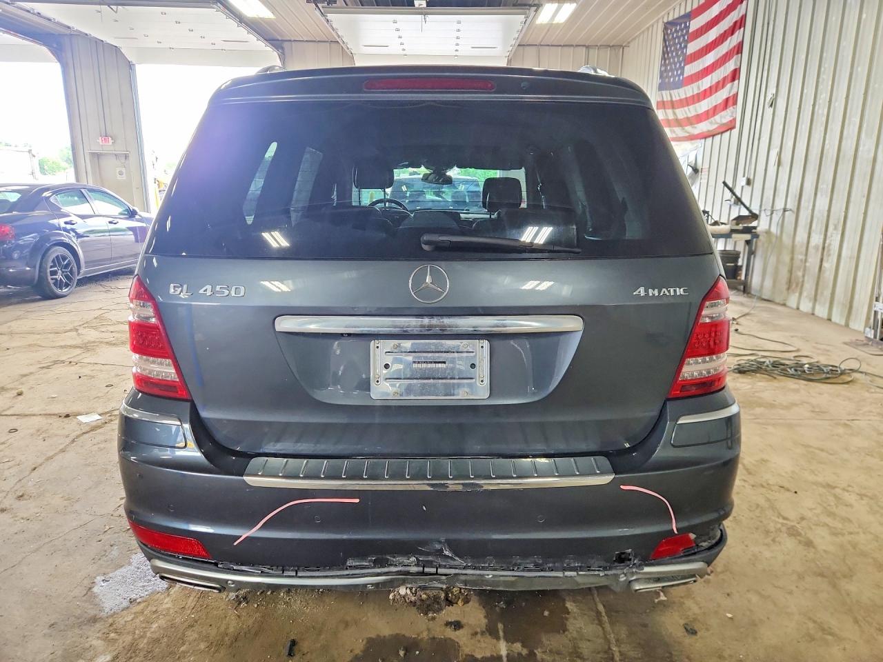 2012 Mercedes-benz Gl 450 4matic Серый vin: 4JGBF7BE0CA799118