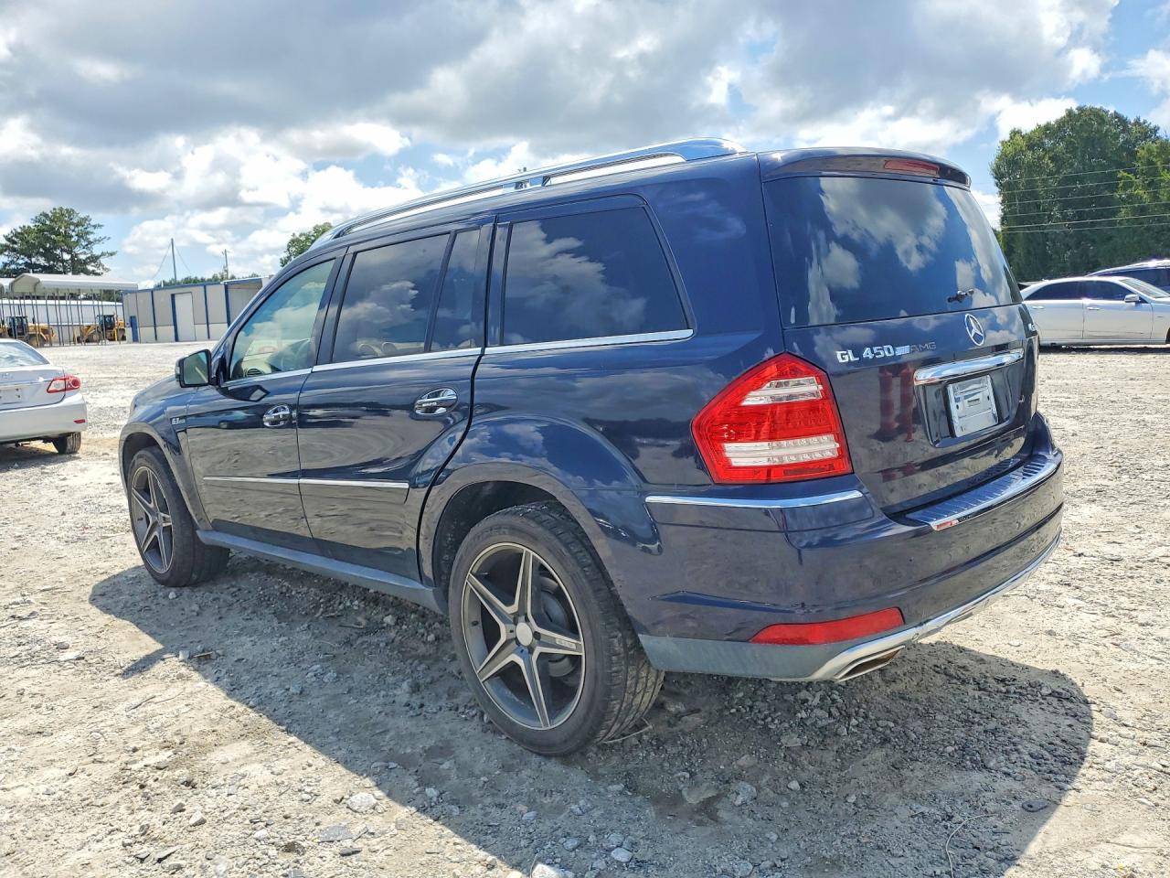 2011 Mercedes-benz Gl450 Синий vin: 4JGBF7BE1BA637643