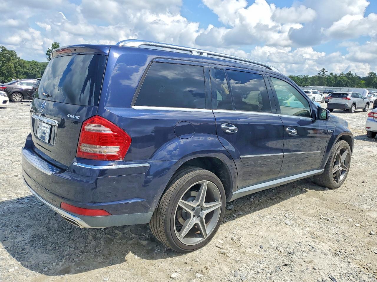 2011 Mercedes-benz Gl450 Синий vin: 4JGBF7BE1BA637643