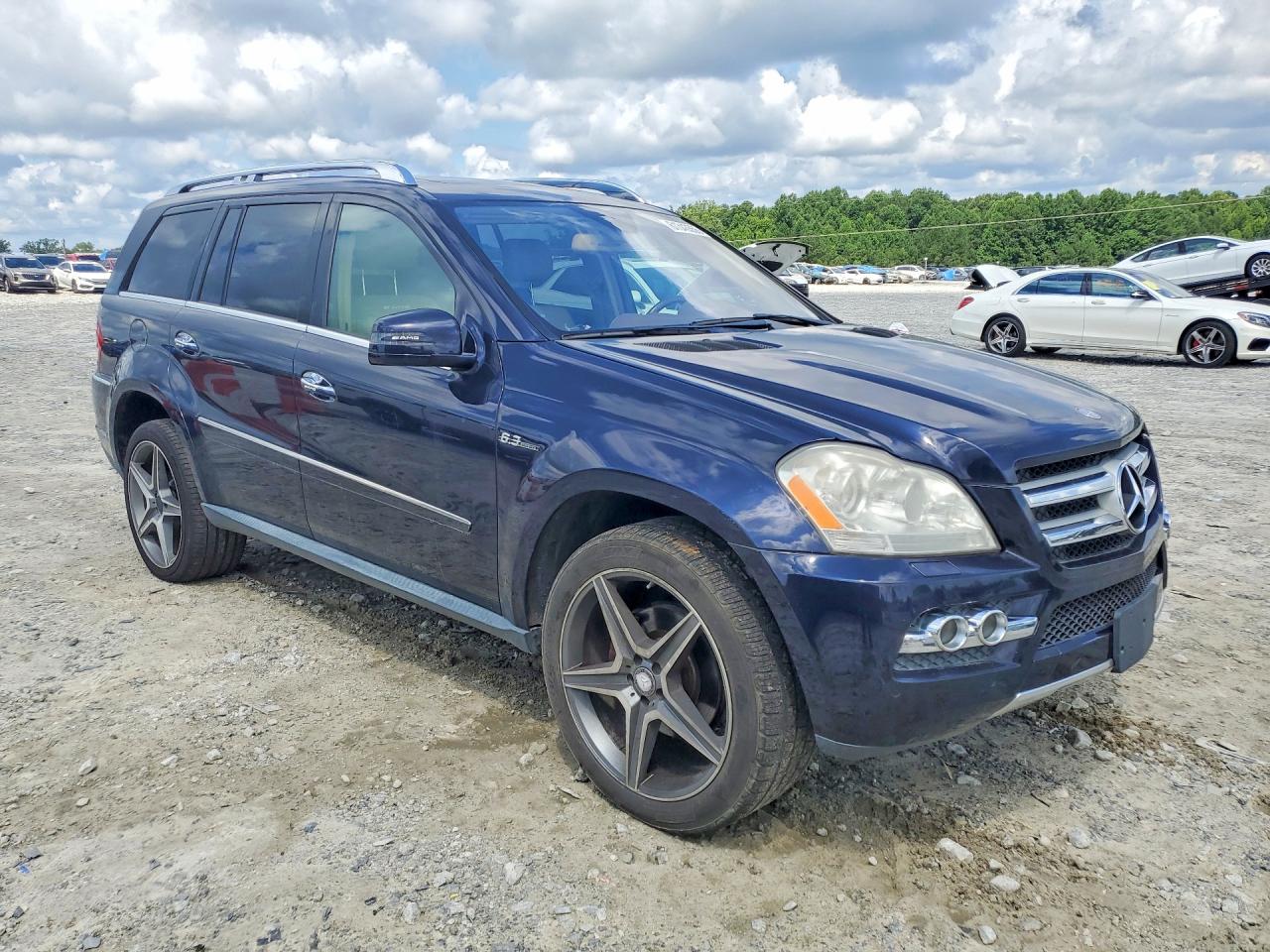 2011 Mercedes-benz Gl450 Синий vin: 4JGBF7BE1BA637643