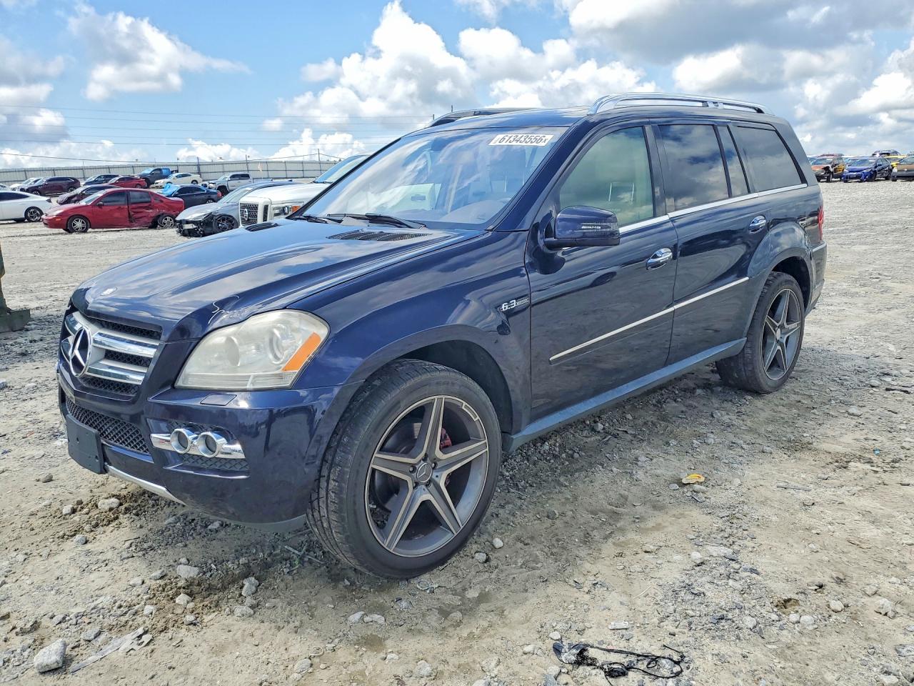 2011 Mercedes-benz Gl450 Синий vin: 4JGBF7BE1BA637643