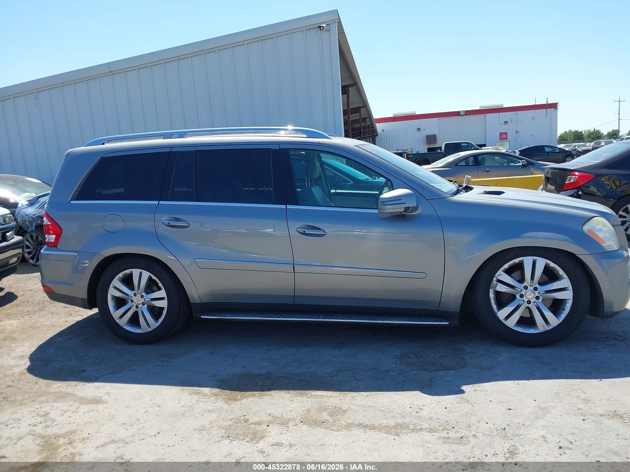 2011 Mercedes-benz Gl 450 4matic Gray vin: 4JGBF7BE1BA692383