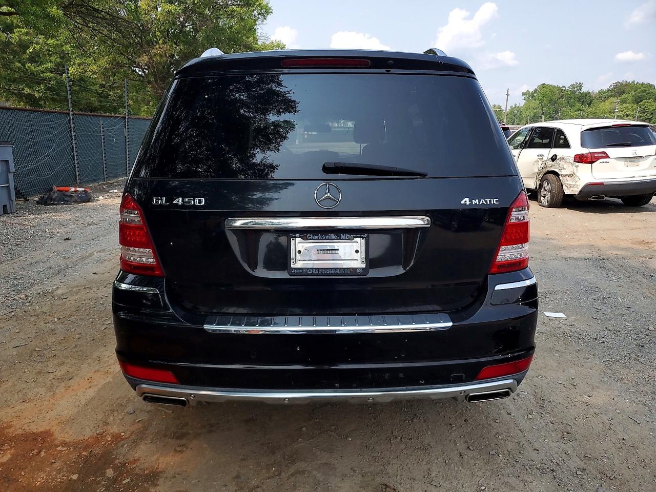 2012 Mercedes-benz Gl 450 4matic Black vin: 4JGBF7BE1CA779587
