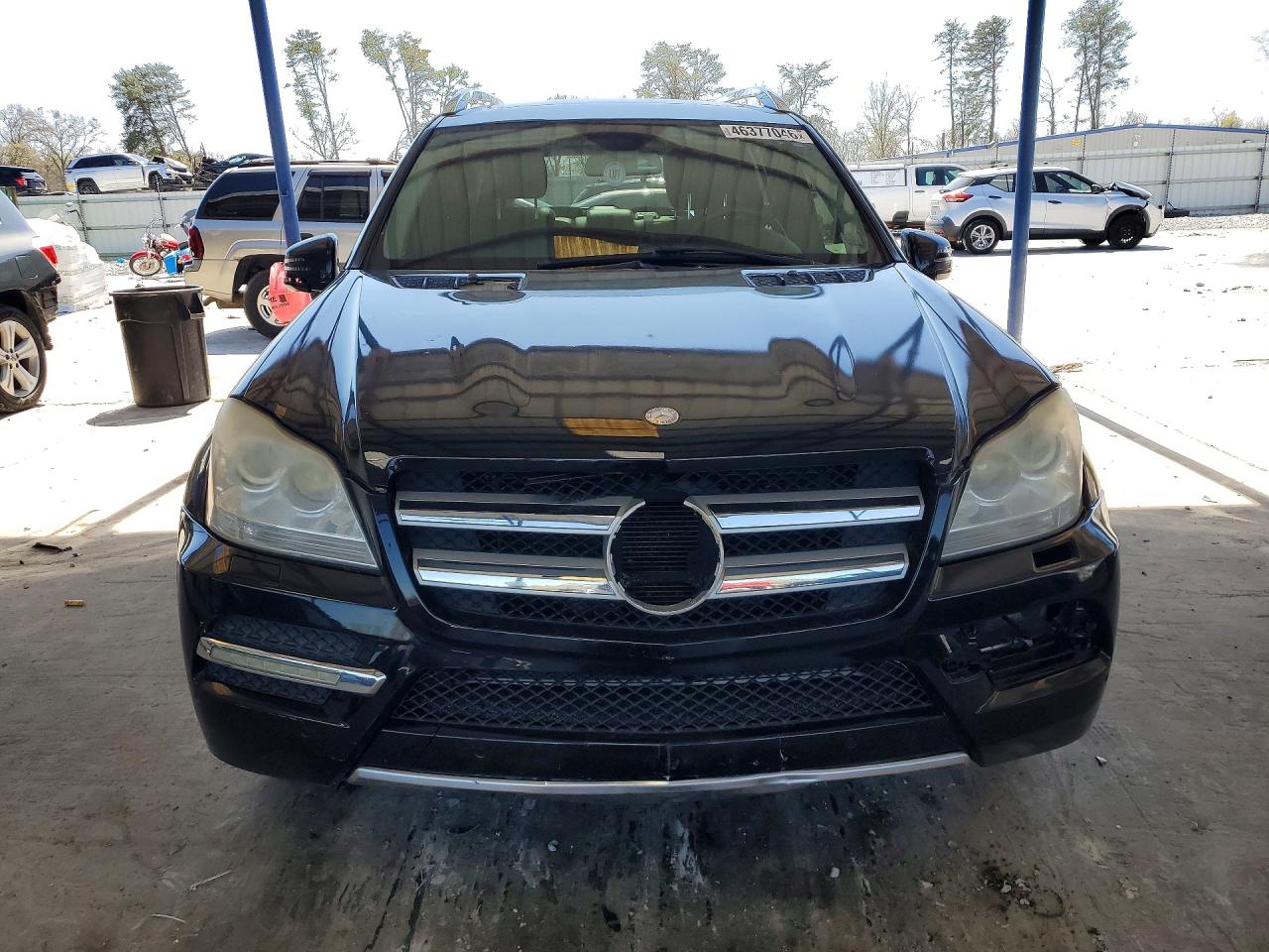 2012 Mercedes-benz Gl 450 4matic Черный vin: 4JGBF7BE1CA795692