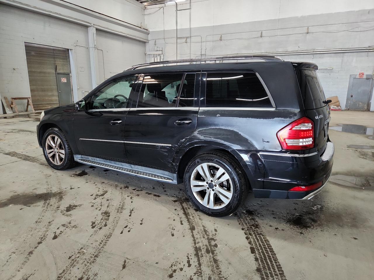 2012 Mercedes-benz Gl 450 4matic Black vin: 4JGBF7BE1CA802916 Damage: Left Rear Door, Dent(S) W/ Paint Dmg, > 12 Inches