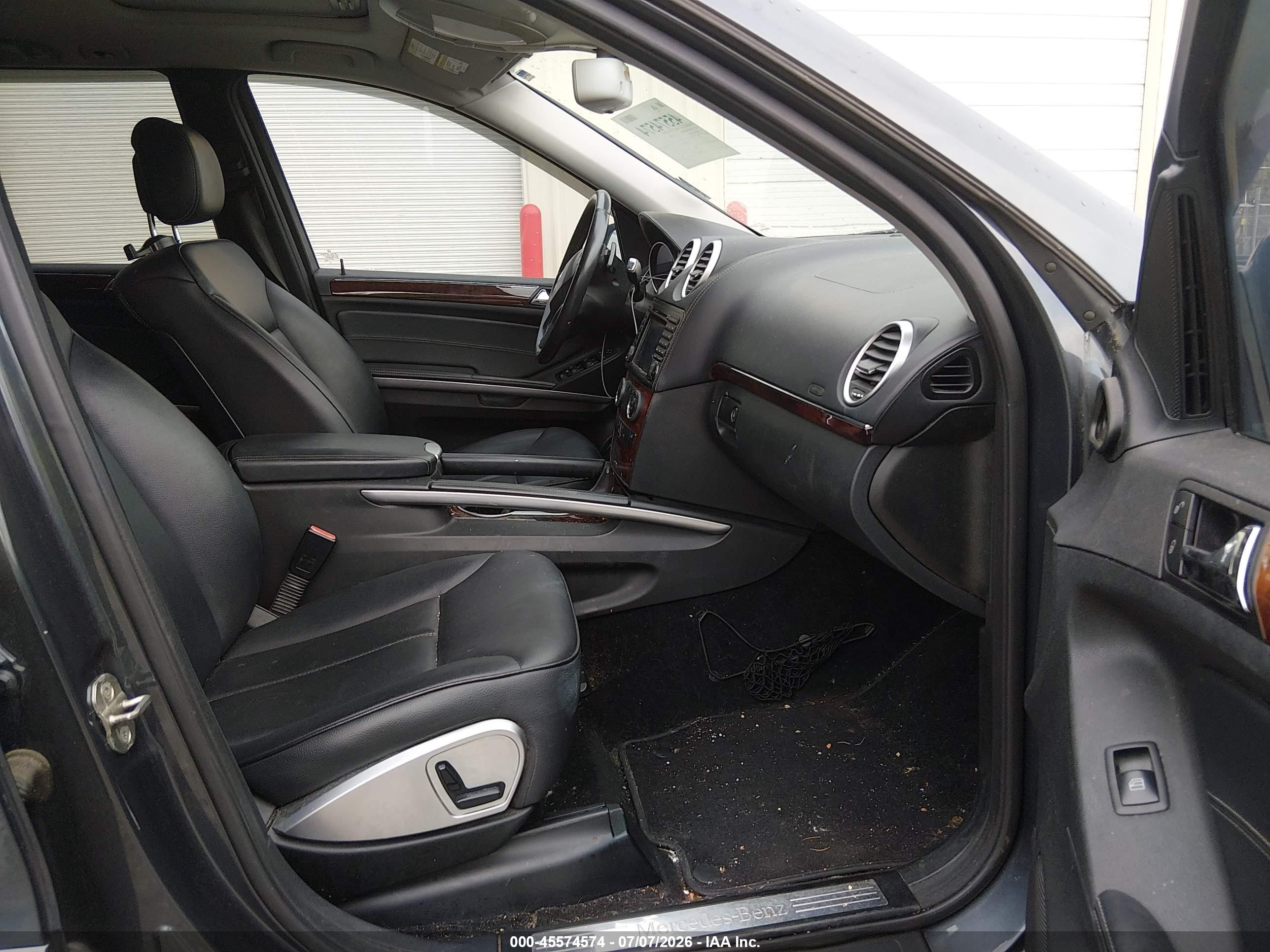 2010 Mercedes-benz Gl 450 4matic Gray vin: 4JGBF7BE2AA538151