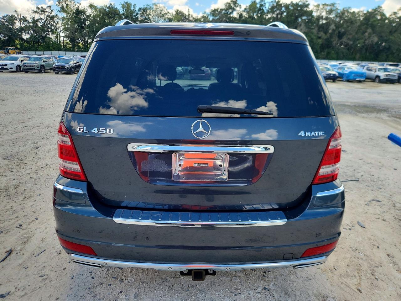 2011 Mercedes-benz Gl 450 4matic Gray vin: 4JGBF7BE2BA633083
