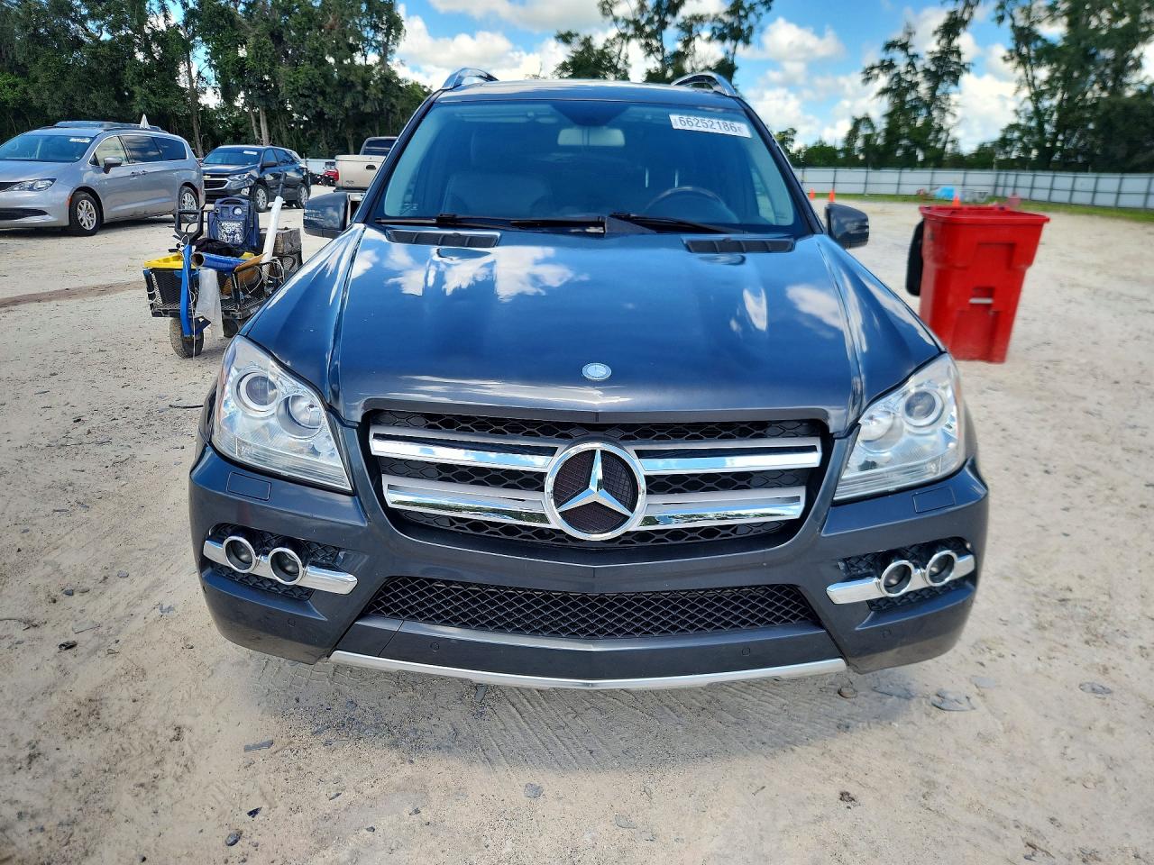 2011 Mercedes-benz Gl 450 4matic Gray vin: 4JGBF7BE2BA633083