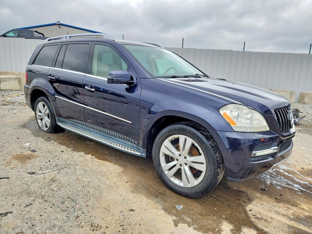 2011 Mercedes-benz Gl 450 4matic Blue vin: 4JGBF7BE2BA640003
