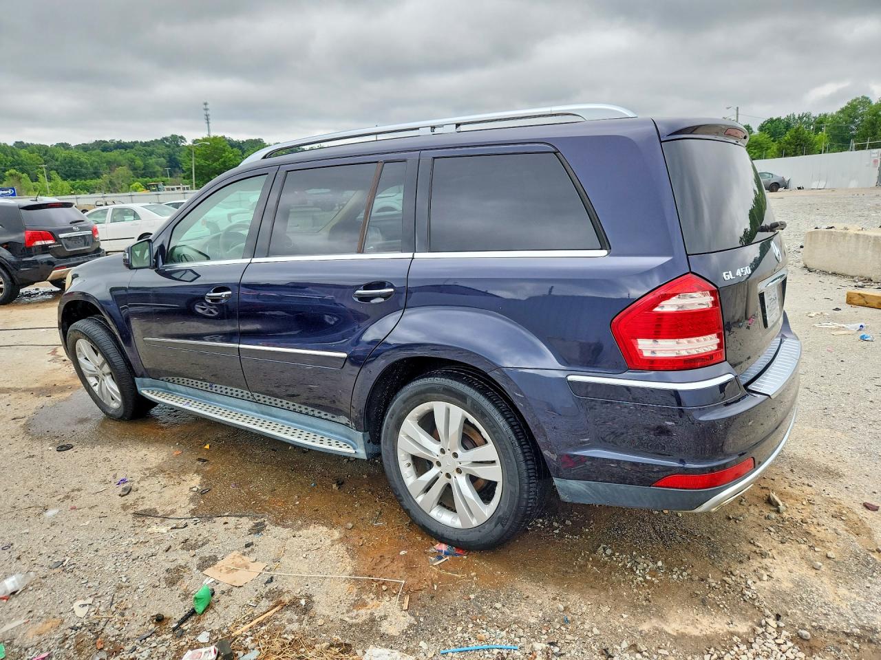 2011 Mercedes-benz Gl 450 4matic Blue vin: 4JGBF7BE2BA640003
