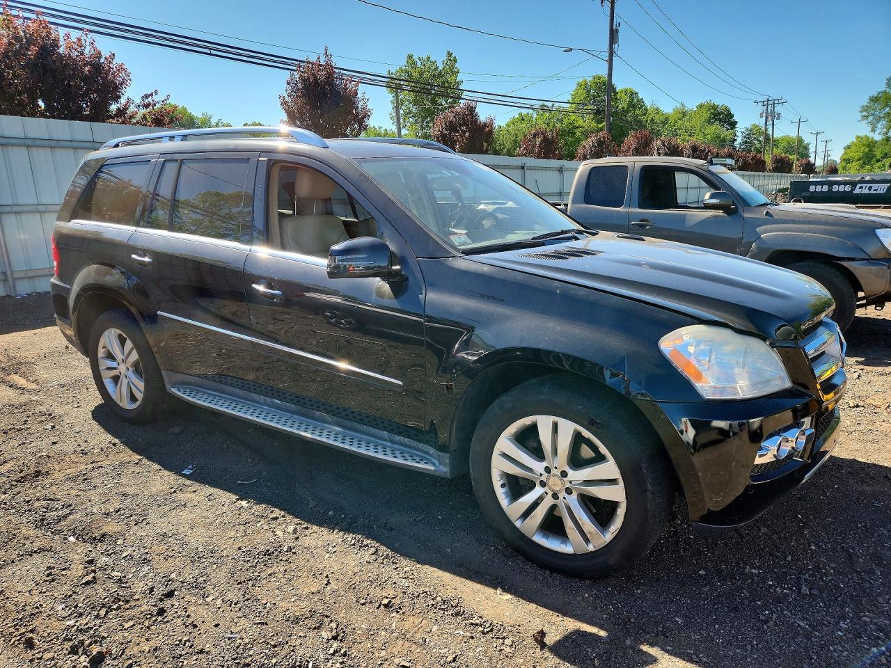 2011 Mercedes-benz Gl 450 4matic Черный vin: 4JGBF7BE2BA645251