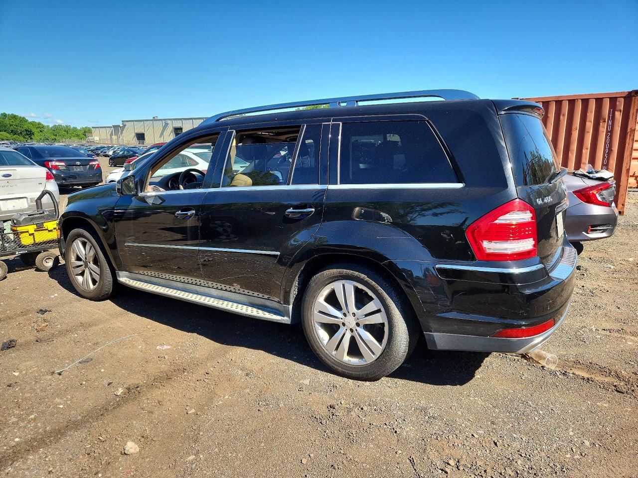 2011 Mercedes-benz Gl 450 4matic Черный vin: 4JGBF7BE2BA645251