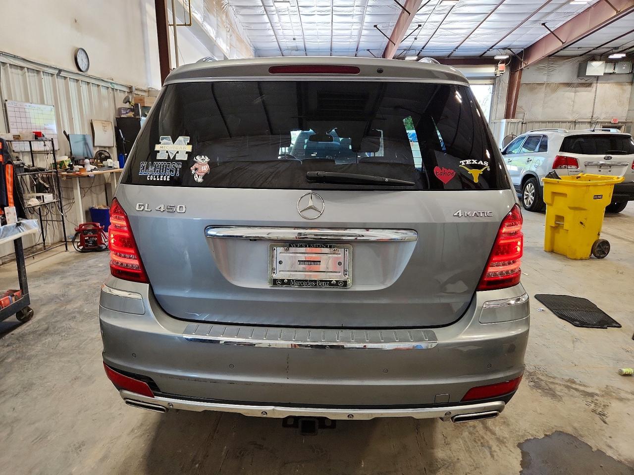 2011 Mercedes-benz Gl 450 4matic Gray vin: 4JGBF7BE2BA663636