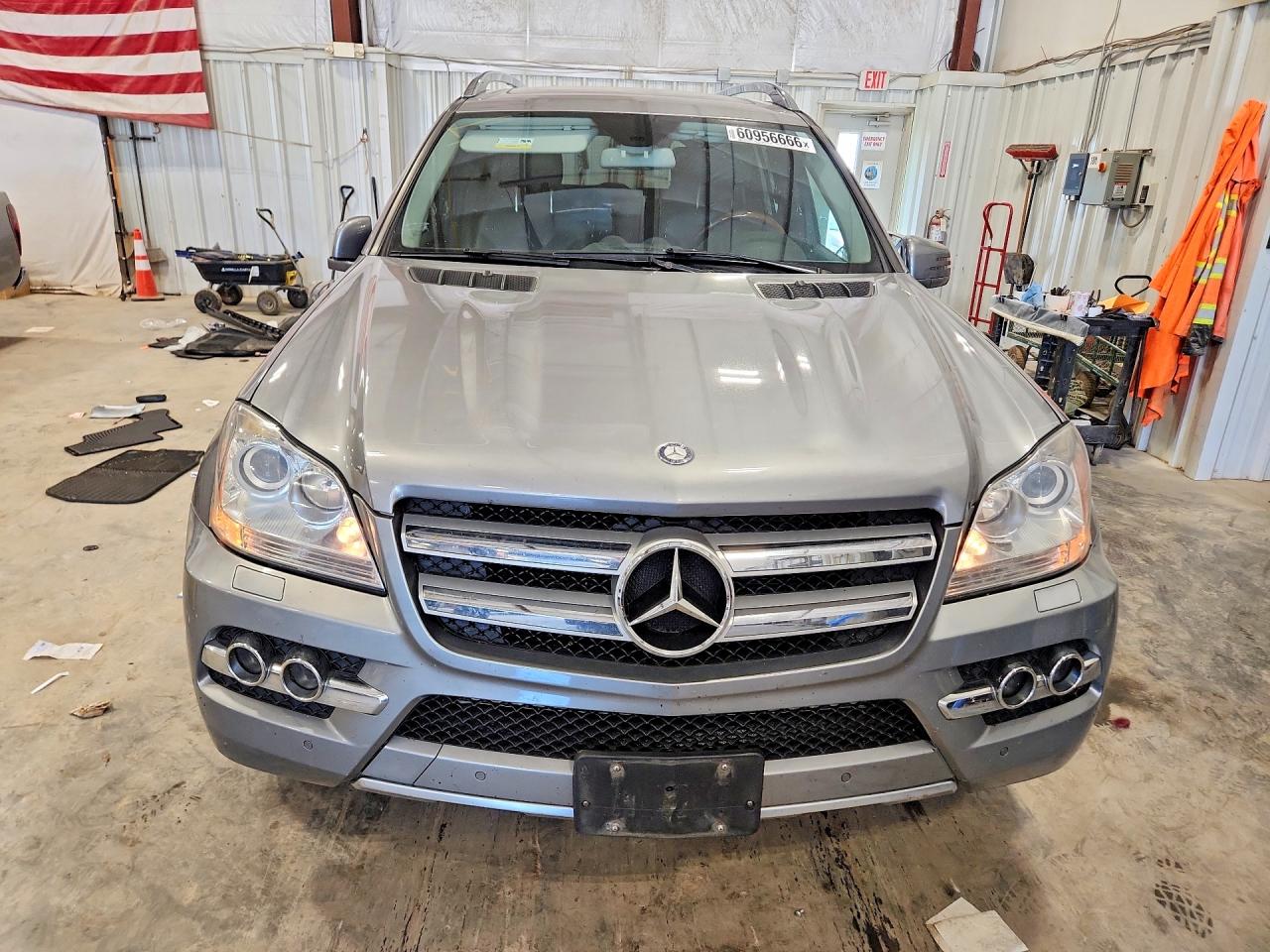 2011 Mercedes-benz Gl 450 4matic Gray vin: 4JGBF7BE2BA663636