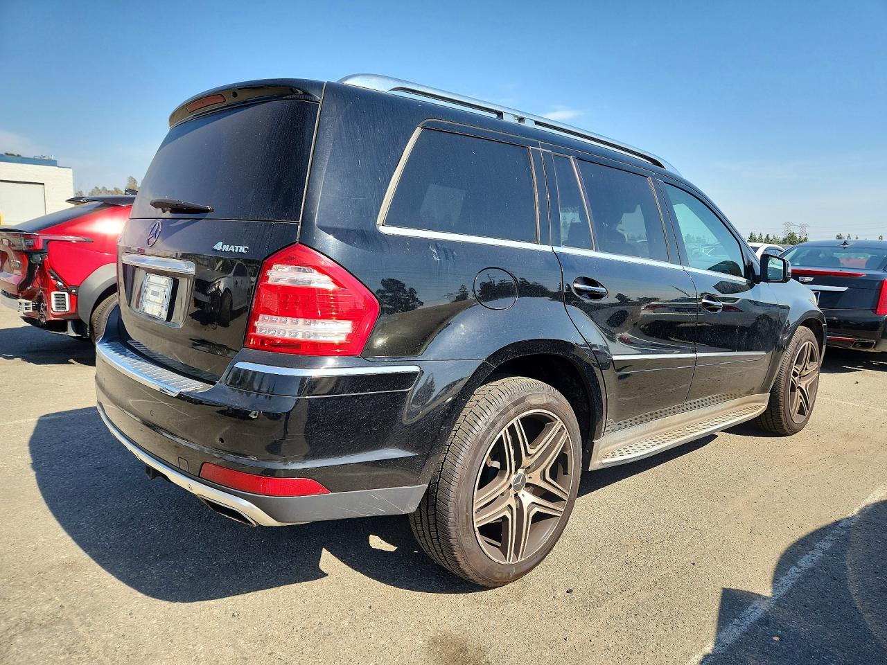 2011 Mercedes-benz Gl 450 4matic Black vin: 4JGBF7BE2BA692263
