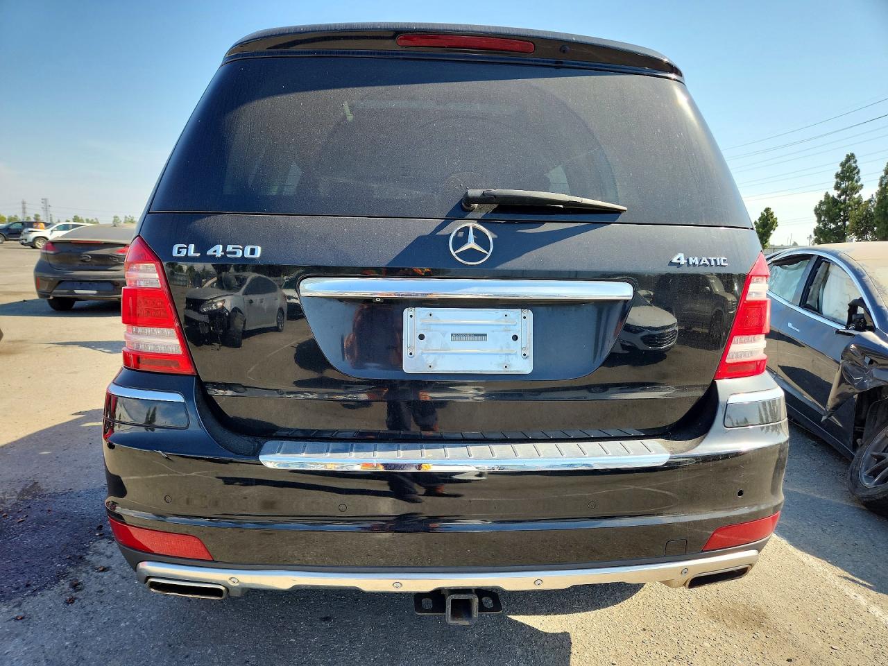 2011 Mercedes-benz Gl 450 4matic Black vin: 4JGBF7BE2BA692263