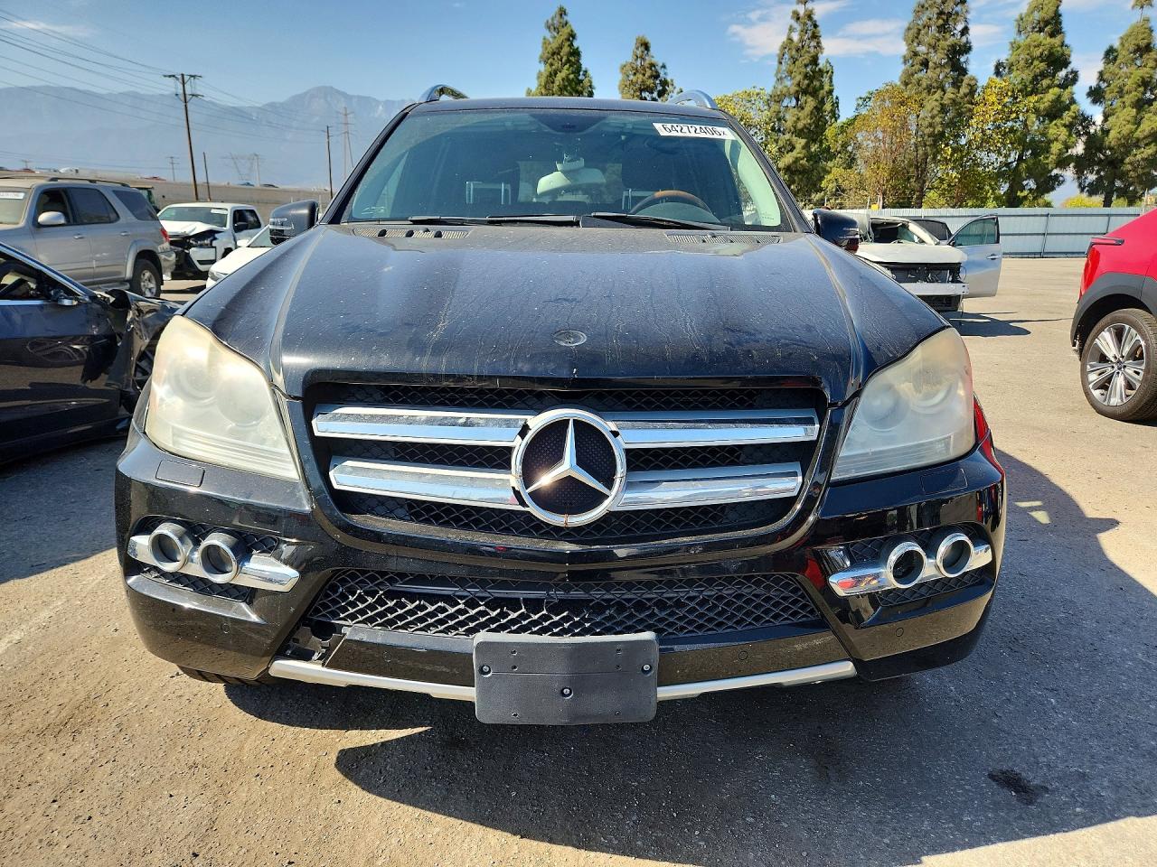 2011 Mercedes-benz Gl 450 4matic Black vin: 4JGBF7BE2BA692263