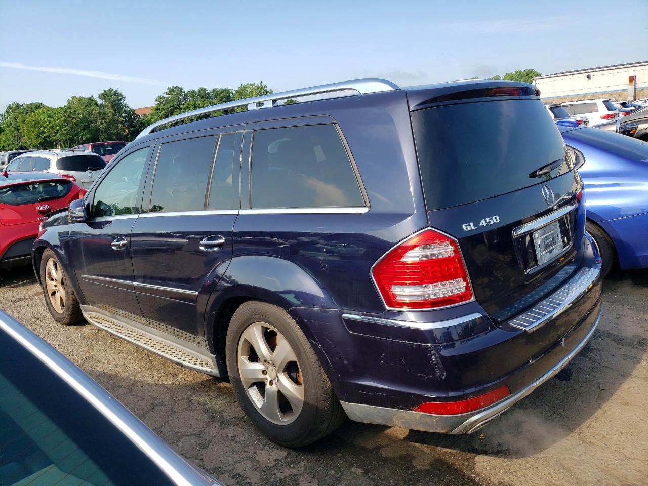 2011 Mercedes-benz Gl 450 4matic Blue vin: 4JGBF7BE2BA700958