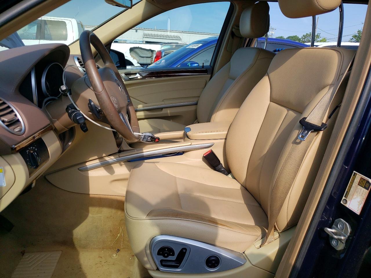 2011 Mercedes-benz Gl 450 4matic Blue vin: 4JGBF7BE2BA700958