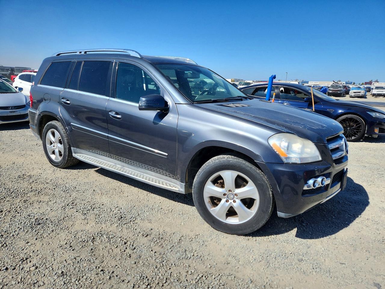 2011 Mercedes-benz Gl 450 4matic Gray vin: 4JGBF7BE2BA705724