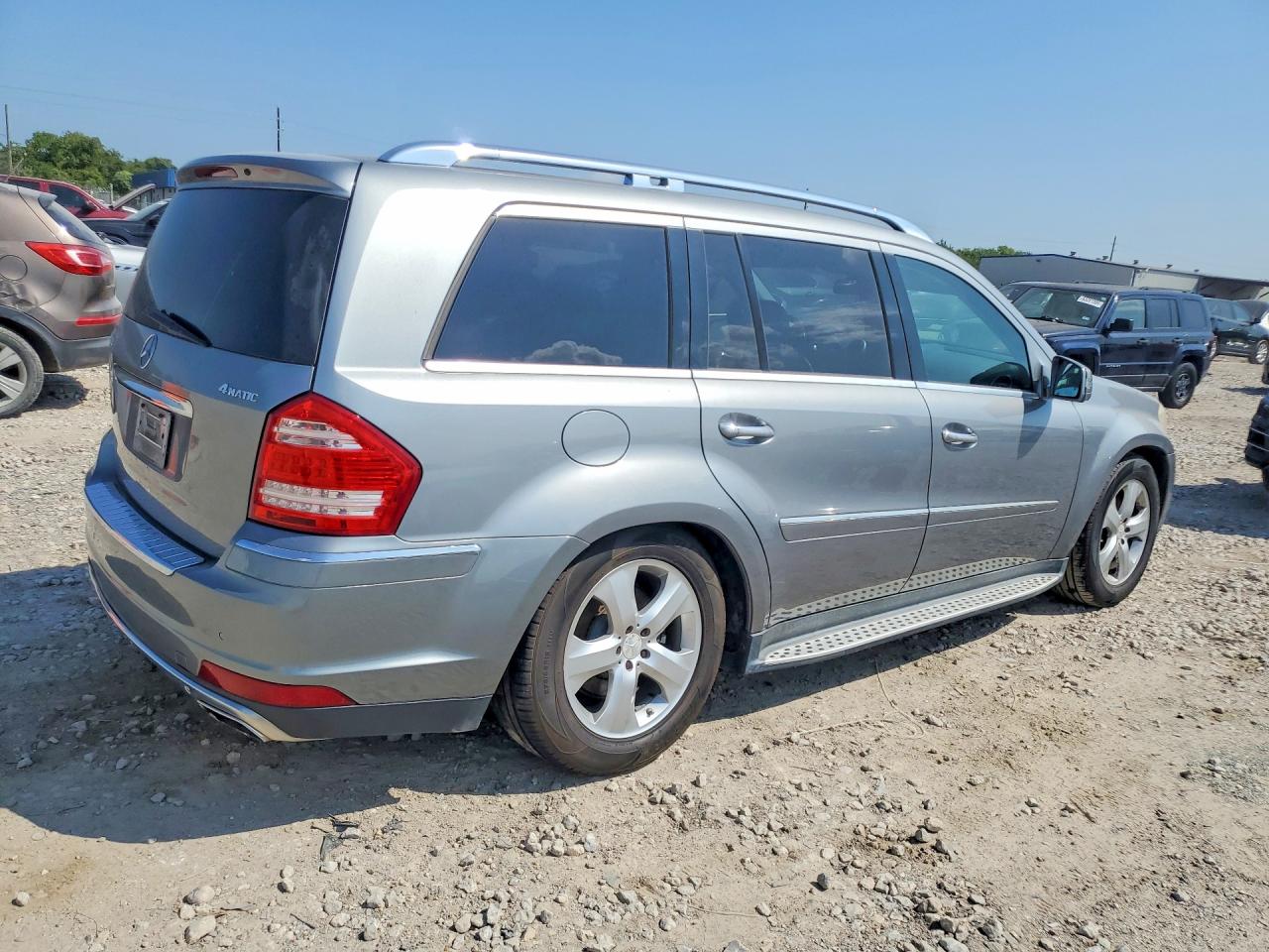 2012 Mercedes-benz Gl 450 4matic Silver vin: 4JGBF7BE2CA765309