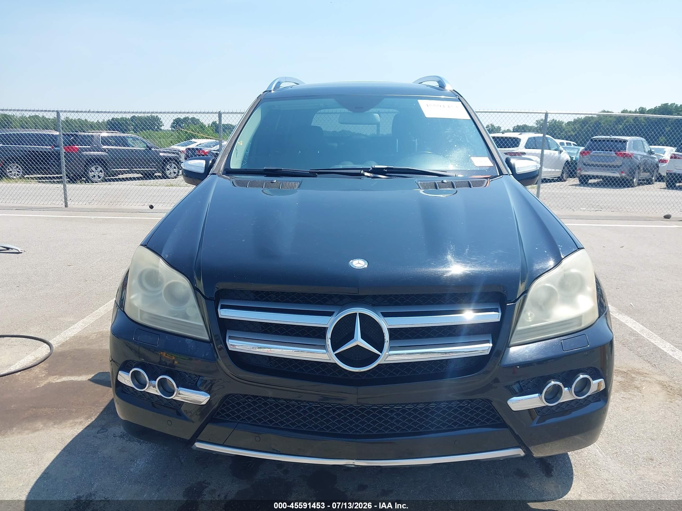 2010 Mercedes-benz Gl 450 4matic Black vin: 4JGBF7BE3AA588976