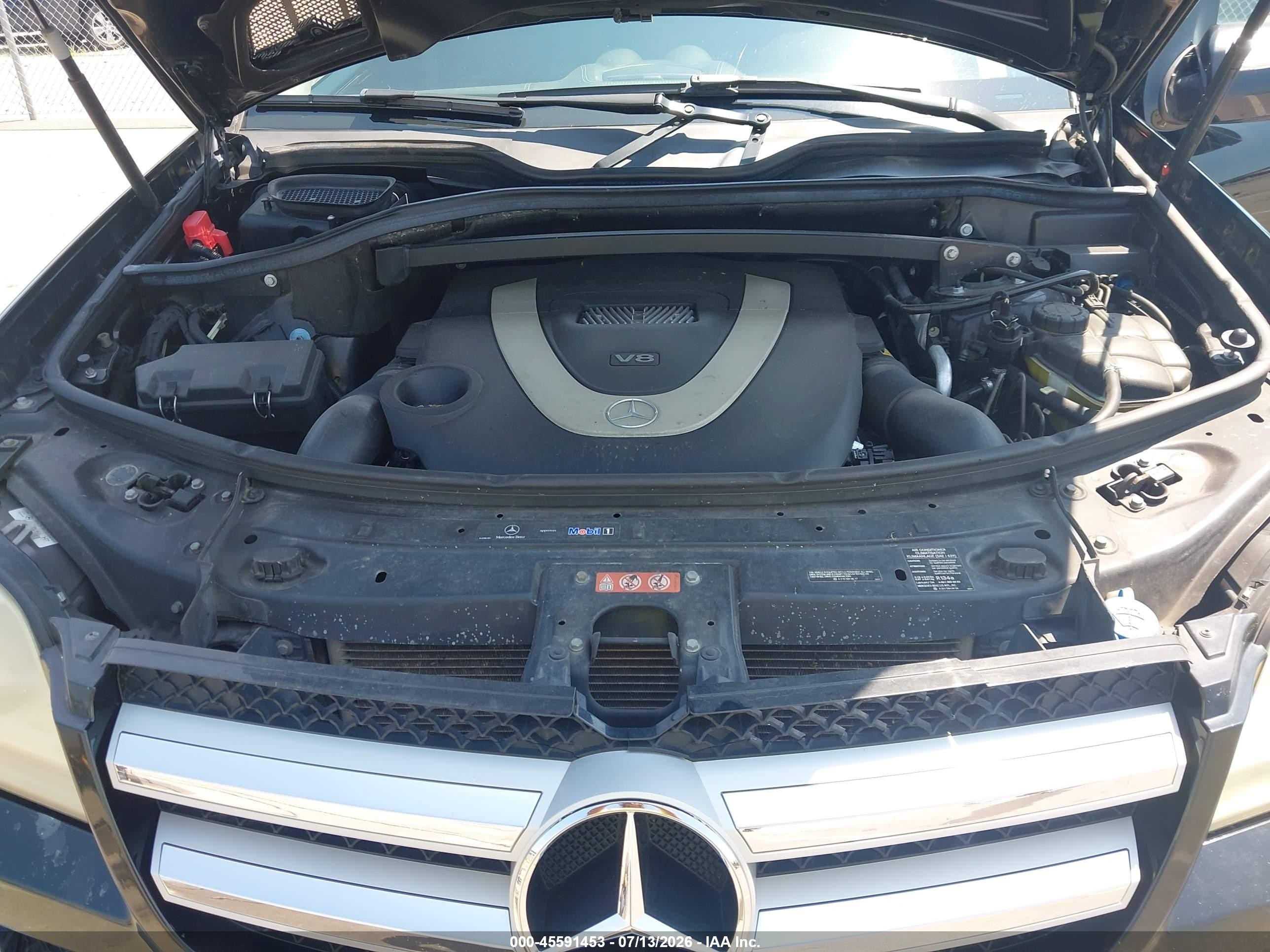 2010 Mercedes-benz Gl 450 4matic Black vin: 4JGBF7BE3AA588976