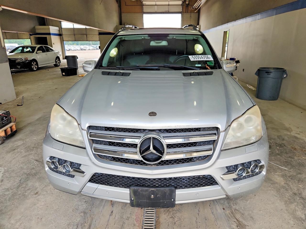2010 Mercedes-benz Gl 450 4matic Silver vin: 4JGBF7BE3AA602648