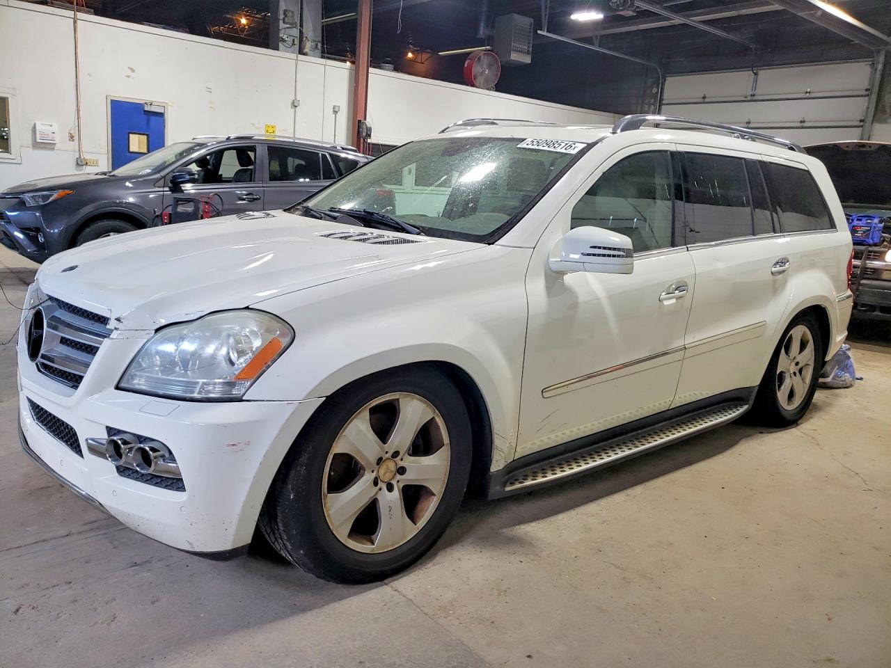 2011 Mercedes-benz Gl 450 4matic White vin: 4JGBF7BE3BA715324